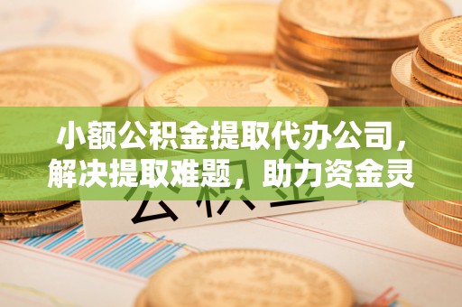 太湖小额公积金提取代办公司，解决提取难题，助力资金灵活使用