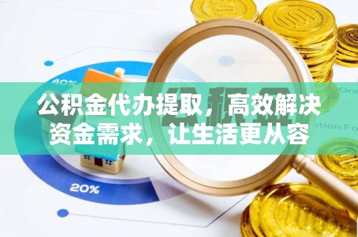 太湖公积金代办提取，高效解决资金需求，让生活更从容