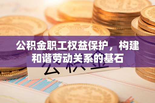 太湖公积金职工权益保护，构建和谐劳动关系的基石