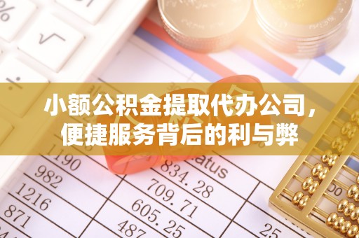 太湖小额公积金提取代办公司，便捷服务背后的利与弊