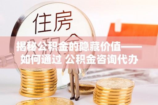 太湖揭秘公积金的隐藏价值——如何通过 公积金咨询代办提取 优化财富管理