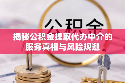 太湖揭秘公积金提取代办中介的服务真相与风险规避