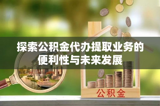 太湖探索公积金代办提取业务的便利性与未来发展