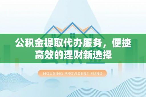 太湖公积金提取代办服务，便捷高效的理财新选择