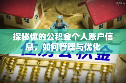 太湖探秘你的公积金个人账户信息，如何管理与优化