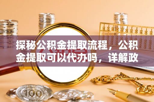 太湖探秘公积金提取流程，公积金提取可以代办吗，详解政策与实际操作