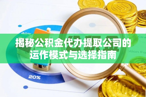 太湖揭秘公积金代办提取公司的运作模式与选择指南