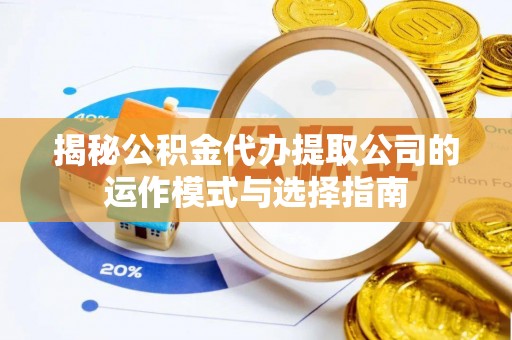 太湖揭秘公积金代办提取公司的运作模式与选择指南