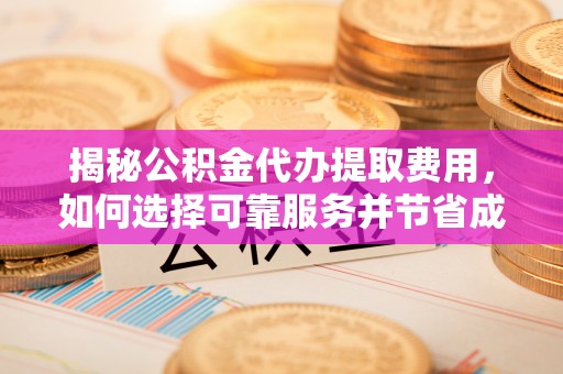 太湖揭秘公积金代办提取费用，如何选择可靠服务并节省成本