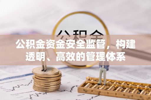 太湖公积金资金安全监管，构建透明、高效的管理体系