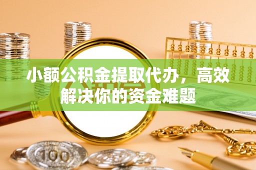 太湖小额公积金提取代办，高效解决你的资金难题