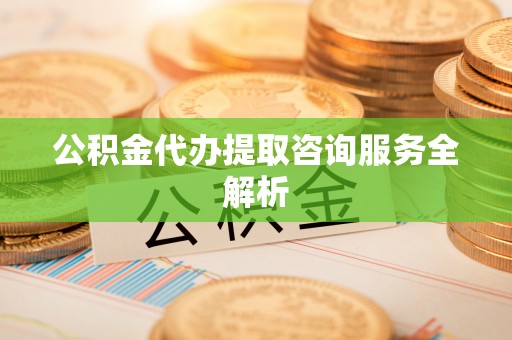 太湖公积金代办提取咨询服务全解析