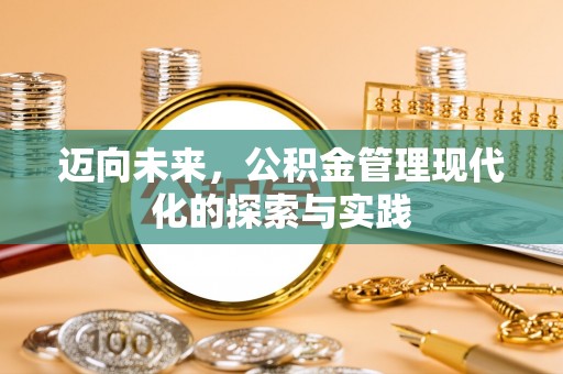 太湖迈向未来，公积金管理现代化的探索与实践