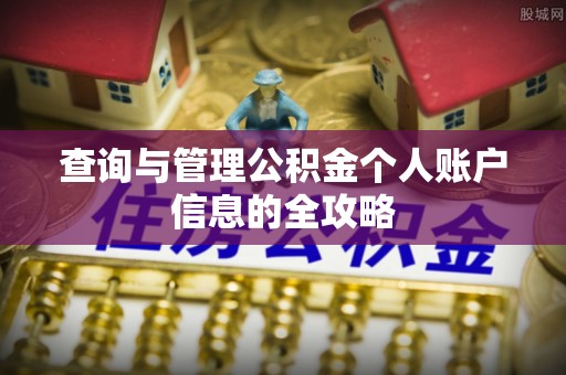 太湖查询与管理公积金个人账户信息的全攻略