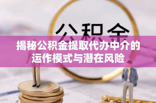 太湖揭秘公积金提取代办中介的运作模式与潜在风险