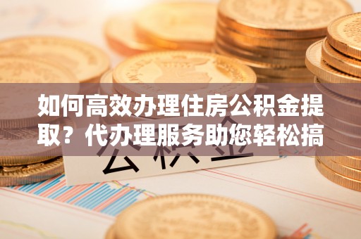 太湖如何高效办理住房公积金提取？代办理服务助您轻松搞定