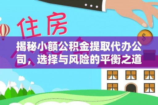 太湖揭秘小额公积金提取代办公司，选择与风险的平衡之道