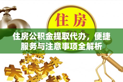 太湖住房公积金提取代办，便捷服务与注意事项全解析