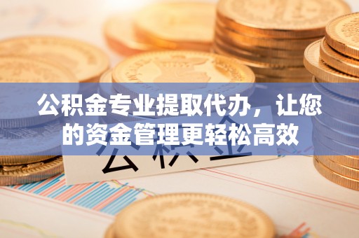 太湖公积金专业提取代办，让您的资金管理更轻松高效