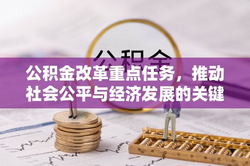 太湖公积金改革重点任务，推动社会公平与经济发展的关键一步