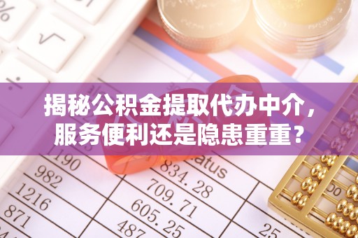 太湖揭秘公积金提取代办中介，服务便利还是隐患重重？