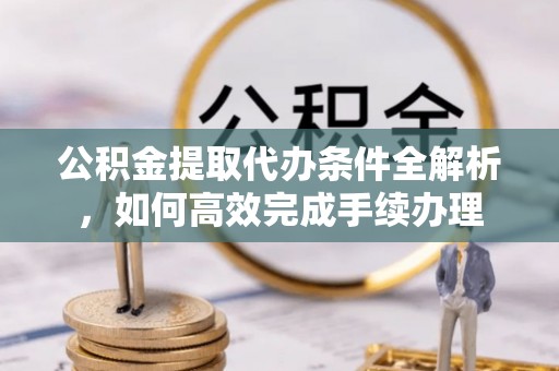 太湖公积金提取代办条件全解析，如何高效完成手续办理