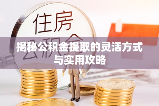 太湖揭秘公积金提取的灵活方式与实用攻略