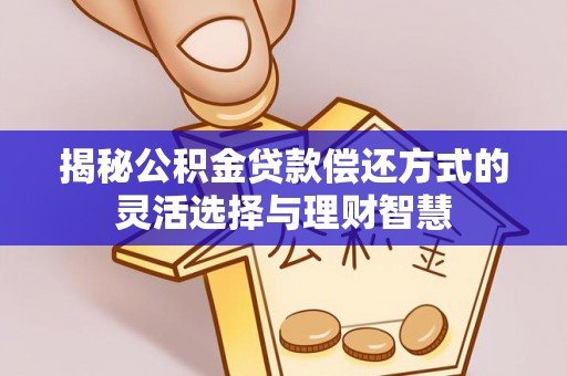 太湖揭秘公积金贷款偿还方式的灵活选择与理财智慧