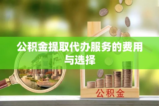 太湖公积金提取代办服务的费用与选择