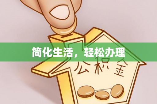 太湖简化生活，轻松办理
