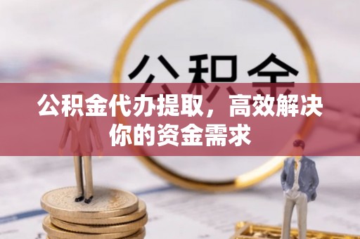 太湖公积金代办提取，高效解决你的资金需求