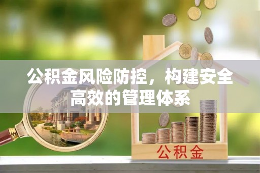 太湖公积金风险防控，构建安全高效的管理体系