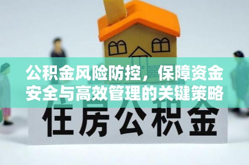 太湖公积金风险防控，保障资金安全与高效管理的关键策略