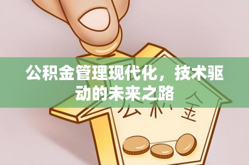 太湖公积金管理现代化，技术驱动的未来之路